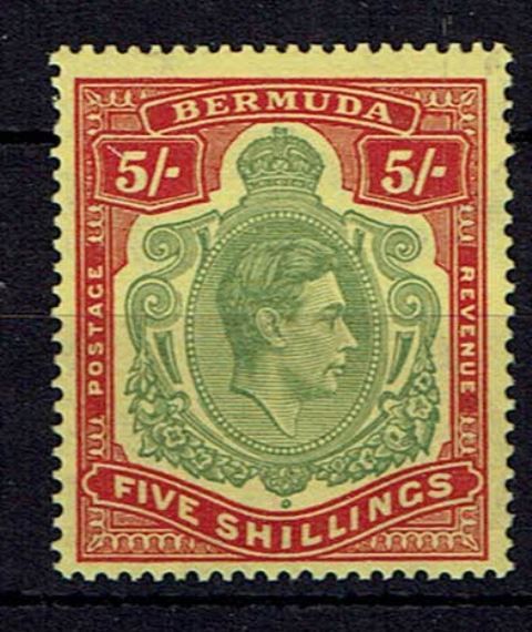 Image of Bermuda SG 118a LMM British Commonwealth Stamp